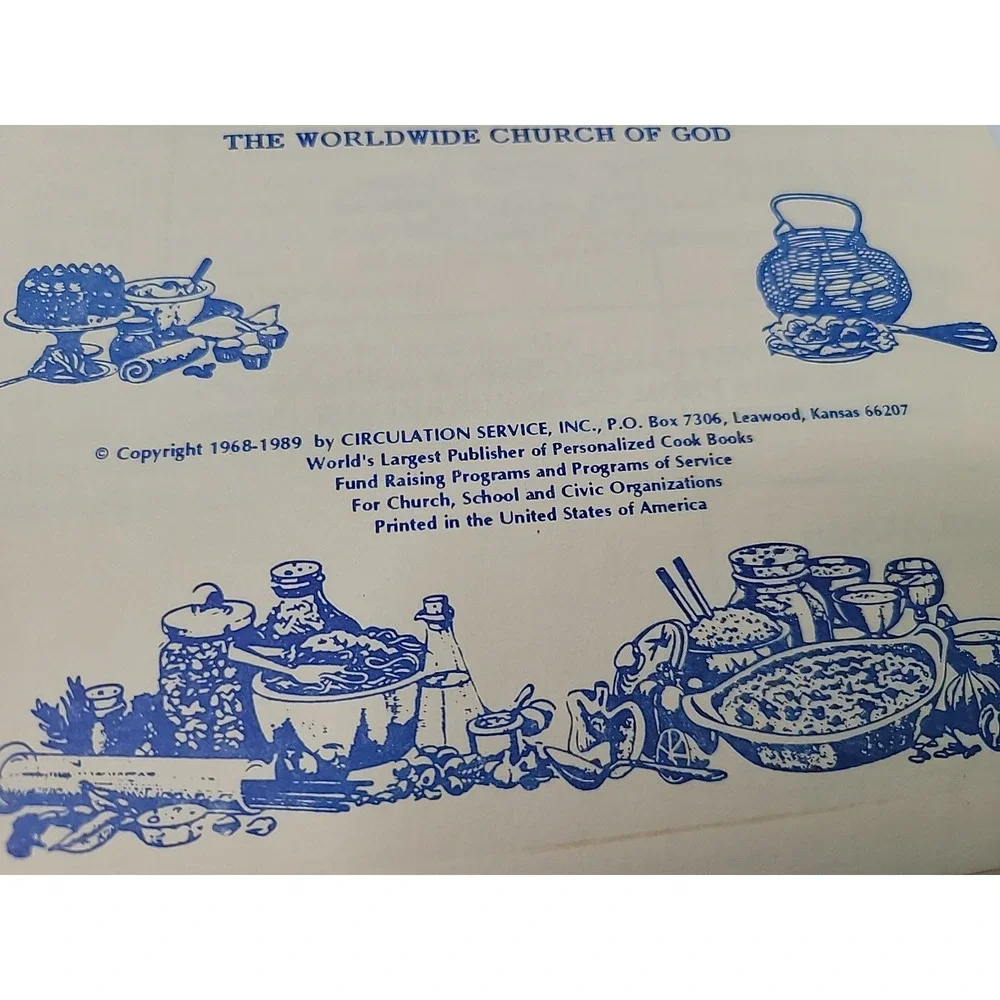 Home Cookin'is A Family Affair A Book‎ Of Recipes 90's Twin Falls Church Idaho
